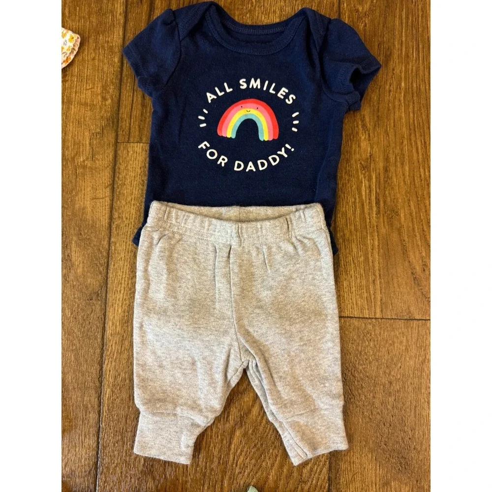 Carters Baby‎ Rompers Outfits Girl Newborn Shorts Shirts Bodysuits Clothes Lot